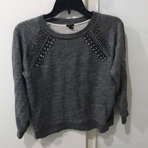 J. CREW BEJEWELED TOP!
